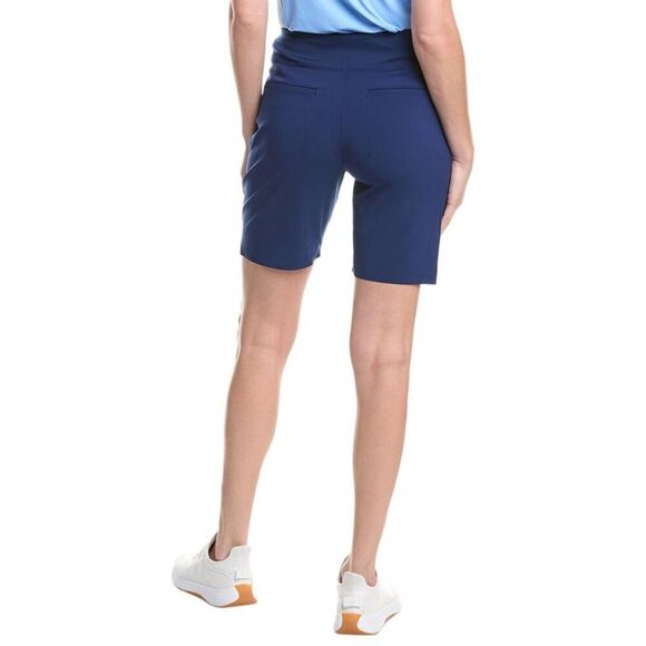 IBKUL Women's Navy Blue Shorts - Picture 3 of 4